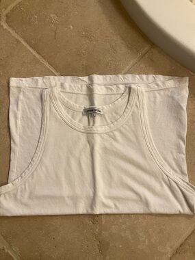 Cotton Citizen White Cotton Tank Top